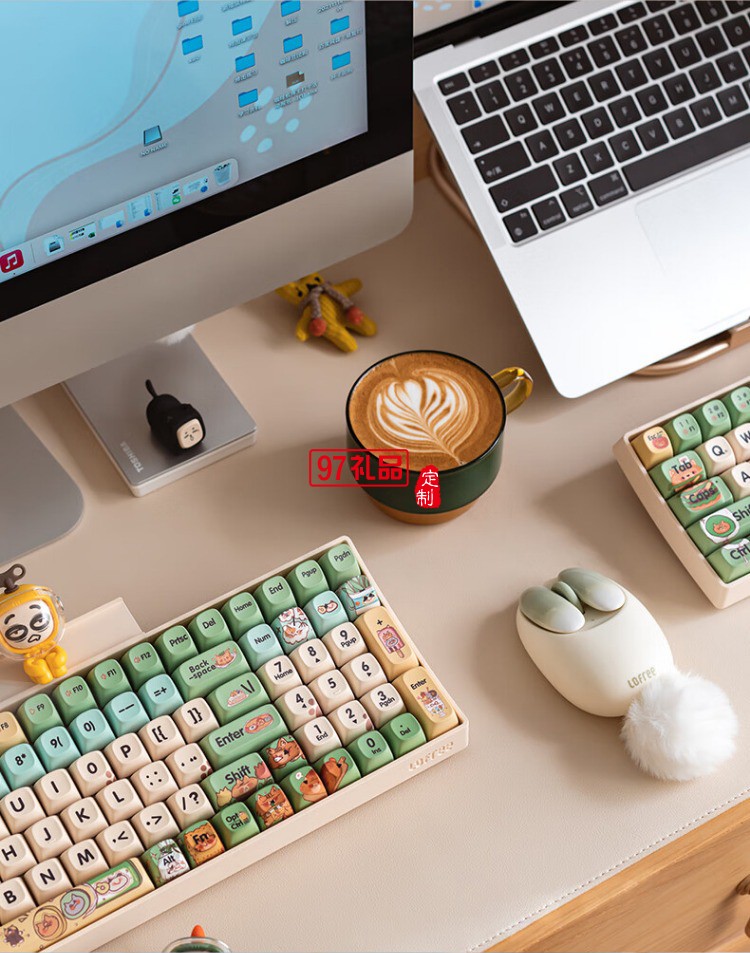 洛斐-OE904S 小瓣無(wú)線(xiàn)雙模鼠標(biāo)-小薔薇