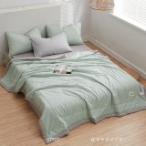 水洗棉純色夏被