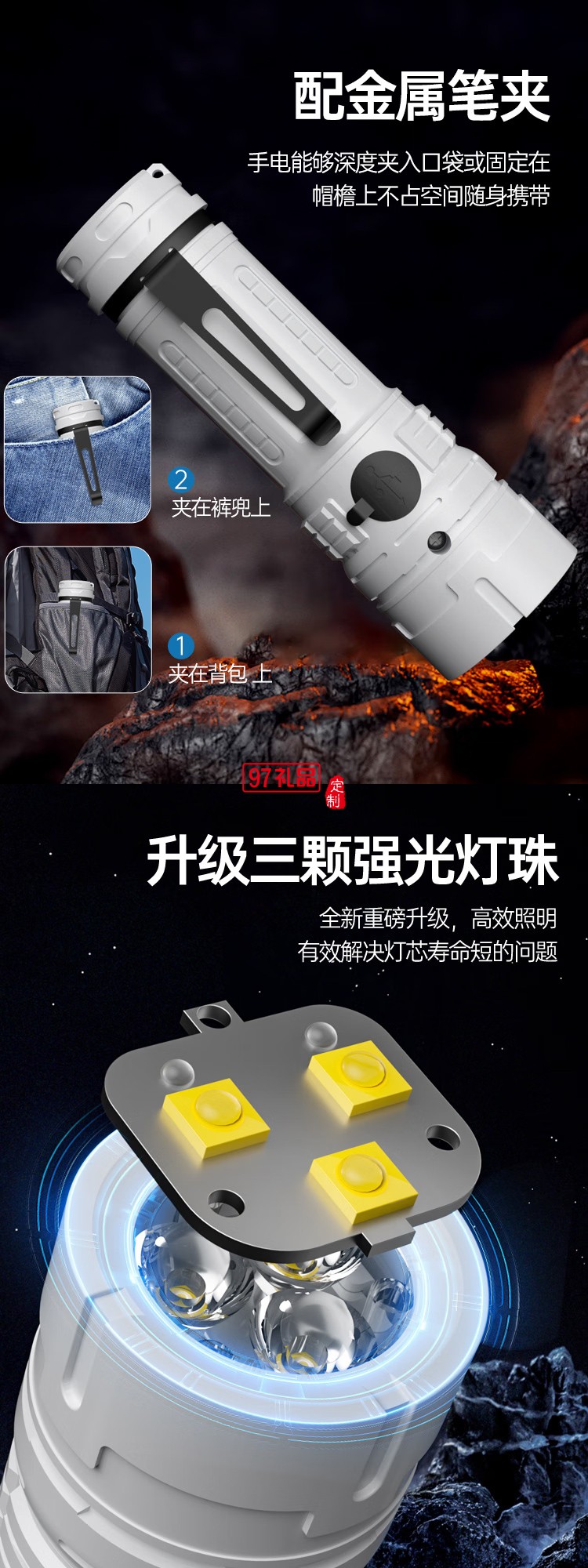 便攜強(qiáng)光手電筒