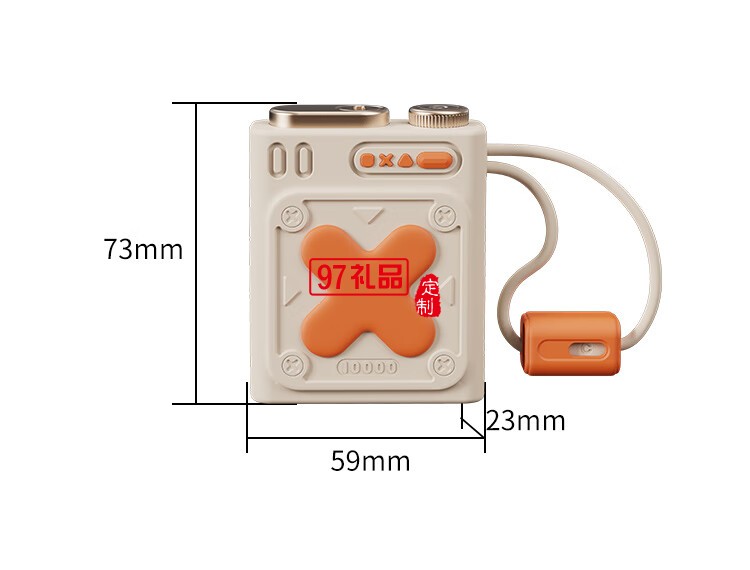 幻響超級(jí)快充移動(dòng)電源小X ADAPTIVE QUICK CHARGIN