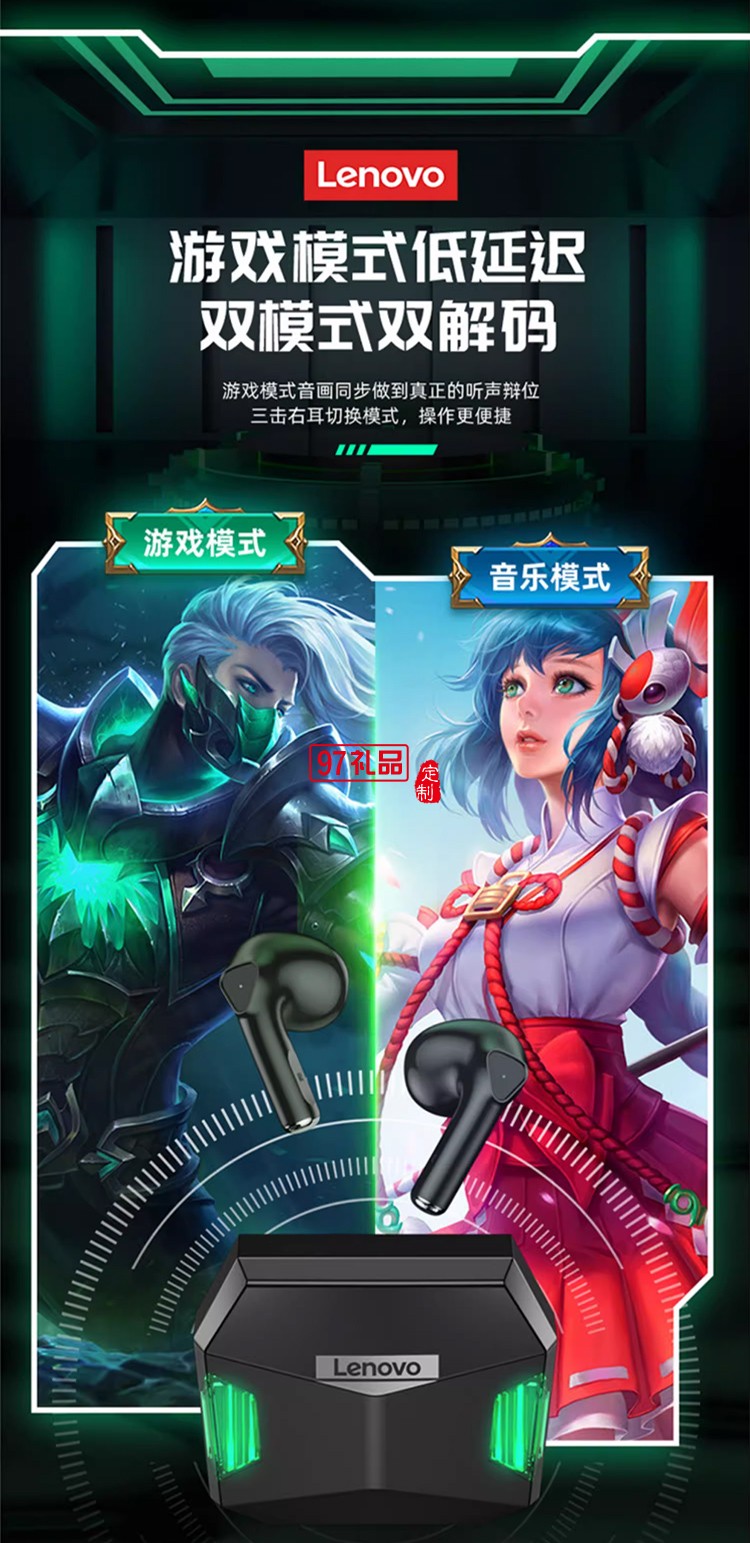 聯(lián)想thinkplus LivePods 真無線藍(lán)牙耳機(jī)