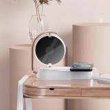 全息投影裸眼3D無線充小夜燈15W快充可旋轉(zhuǎn)LED屏幕床頭無線充夜燈