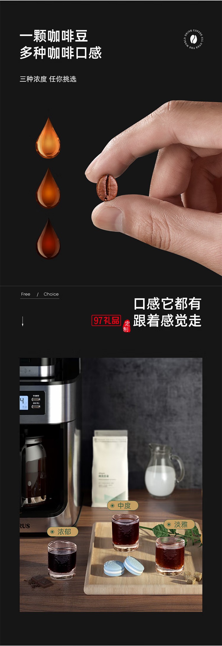 柏翠·美式全自動滴漏咖啡機（自帶研磨功能）