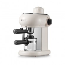 家用多功能小型意式半自動咖啡機(jī) 米白色 MK-382 企業(yè)專屬定制