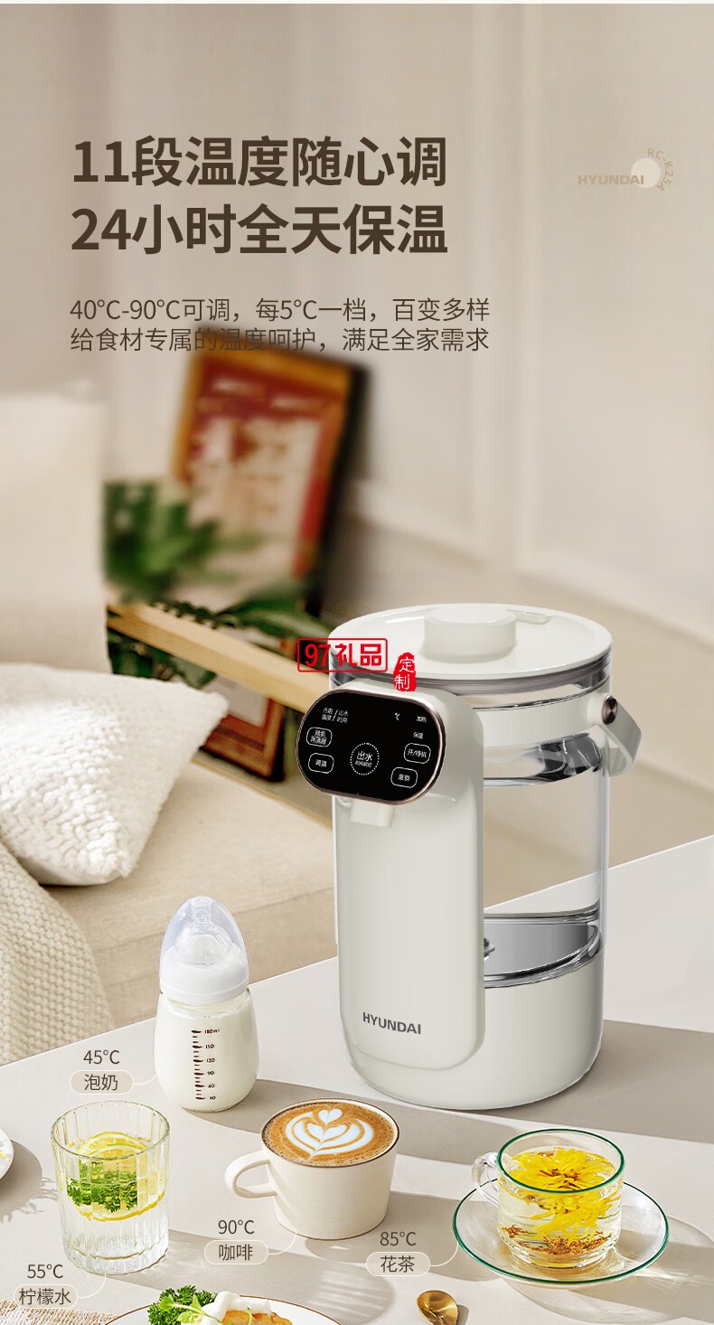 HYUNDAI電熱水壺(電開(kāi)水瓶)