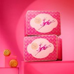 錦華福鹿詠月月餅禮盒1010g高檔雙層鐵盒蛋黃蓮蓉月餅中秋禮品