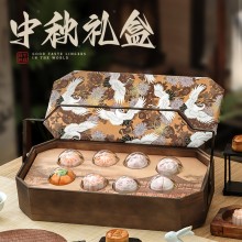 瑞鶴八角提籃禮盒