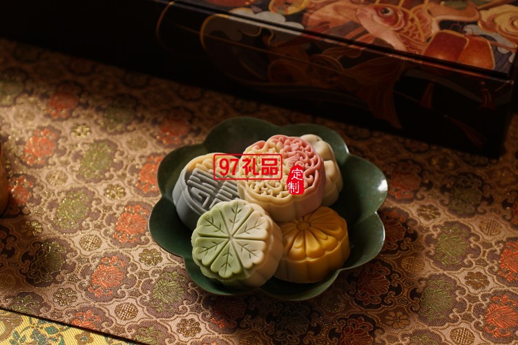 大國風采中秋新款月餅禮盒包裝高檔手提禮品盒創(chuàng)意套裝