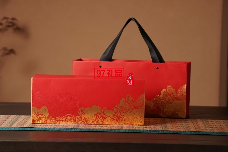 鹿鳴芳華新款月餅禮盒創(chuàng)意中秋節(jié)禮品盒高端國風(fēng)月餅定制