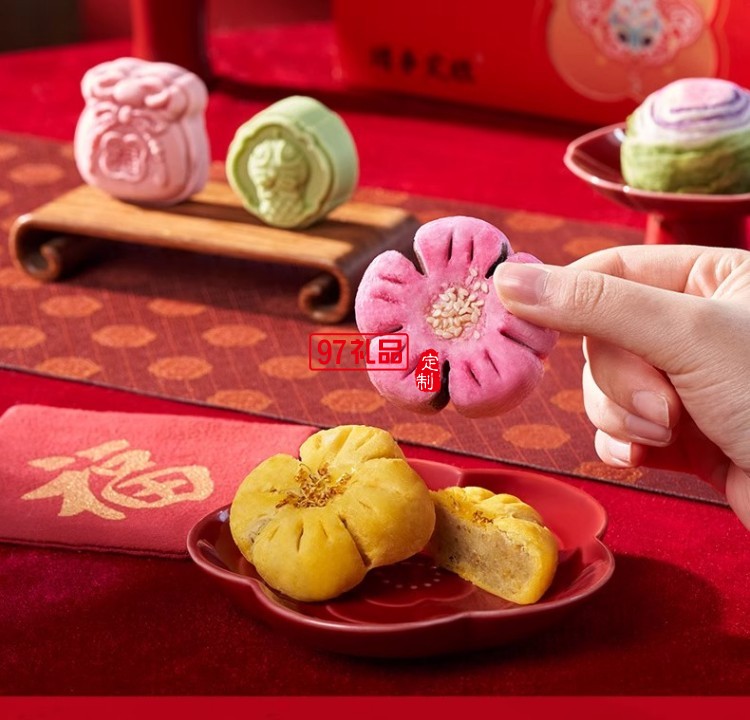 南宋胡記中式糕點(diǎn)心寶寶誕生零食定勝糕喜餅回禮結(jié)婚生日伴手禮盒