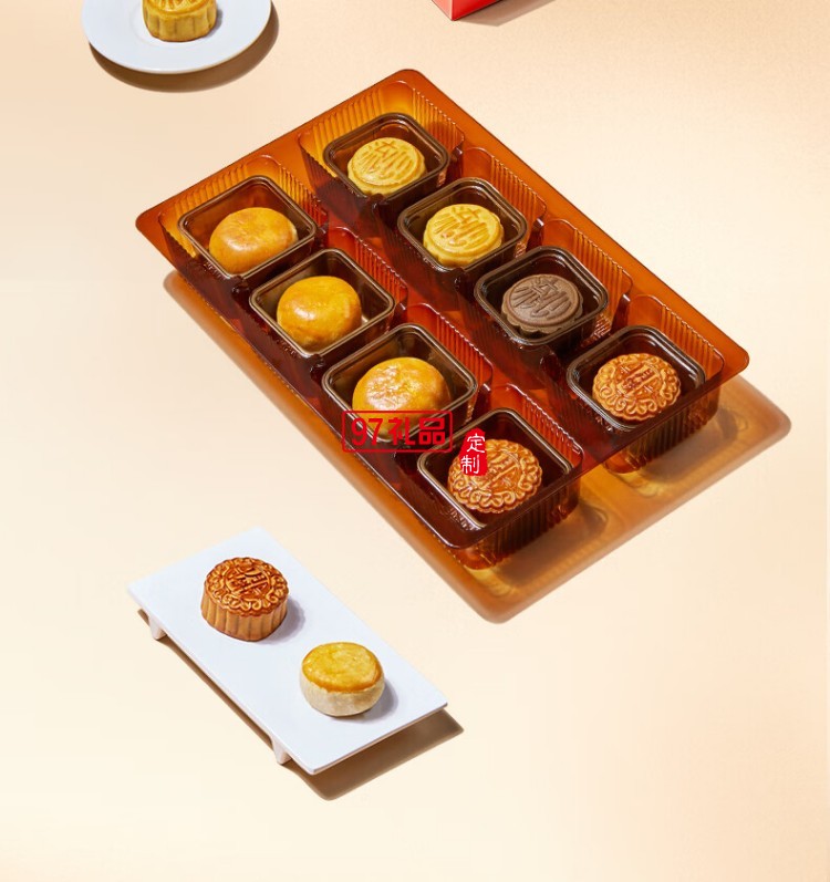 鮮品屋-500g鮮品蓮月中秋禮盒2025（綠） *特價(jià)款