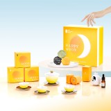 中秋桂月非遺?廣式蓮蓉禮盒 古法手作雙黃餡 團圓禮贈高端禮盒裝