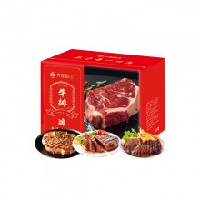 大肥鮮生牛排禮盒肉類禮盒 鴻福900g